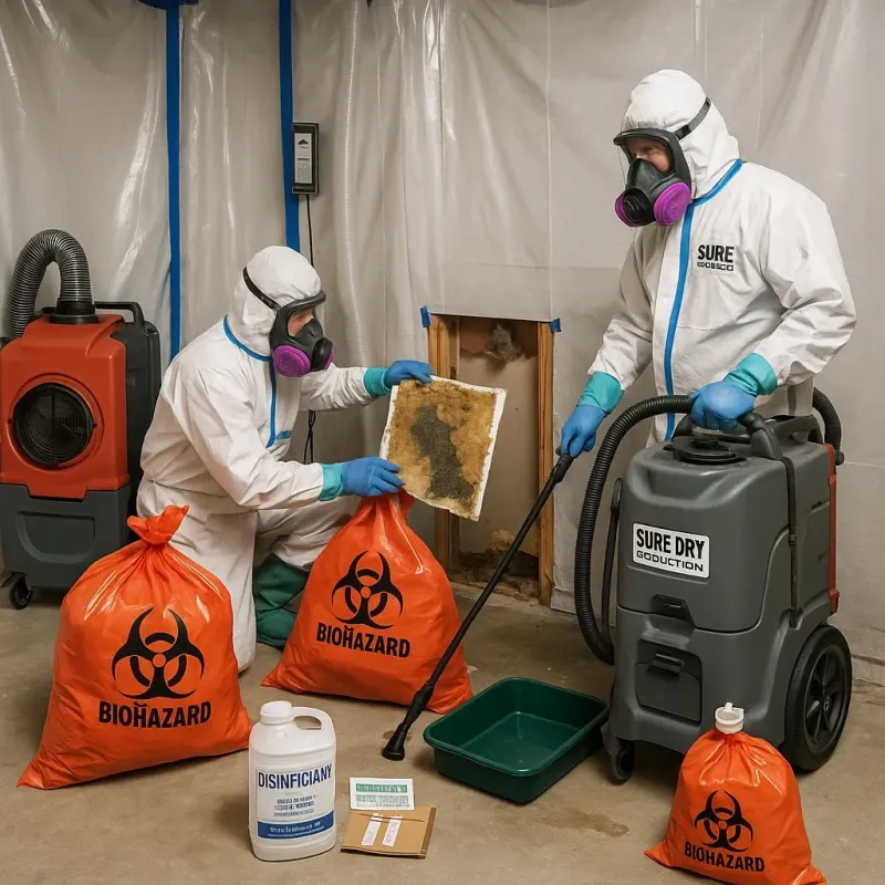 Contaminated Water Handling Protocols process in Boyd, TX