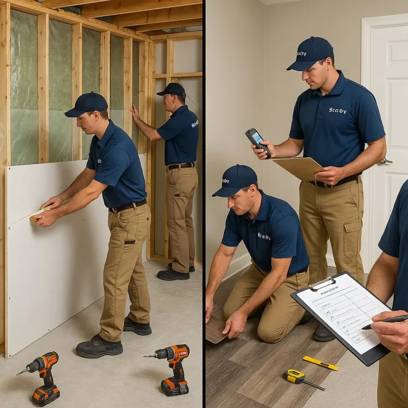 Repairs and Reconstruction process in Boyd, TX